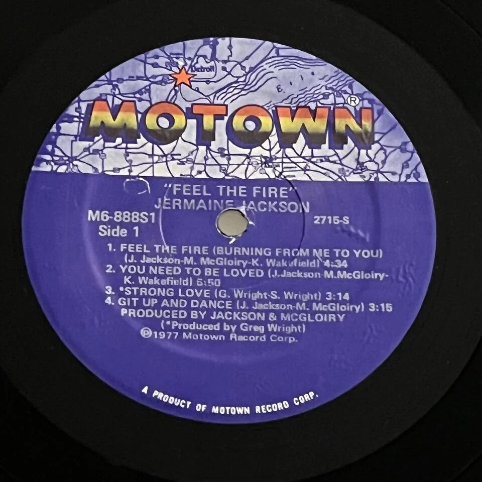 Jermaine Jackson – Let Me Tickle Your Fancy - Motown – 6017ML